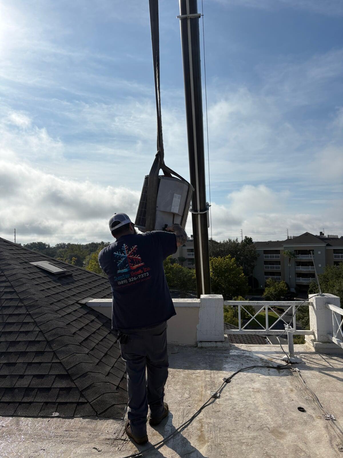 Heat pump maintenance service by Premier Frost in Deltona, Florida