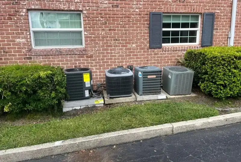 AC condensers serviced by Premier Frost in Deltona, Florida